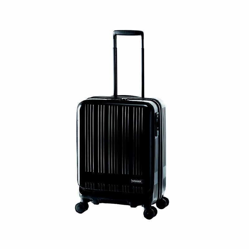 A.L.I　ハードキャリー MAXBOX フロントオープンタイプ マットブラック [TSAロック搭載 /38(+6)L]　MX-8011-18W マットブラック