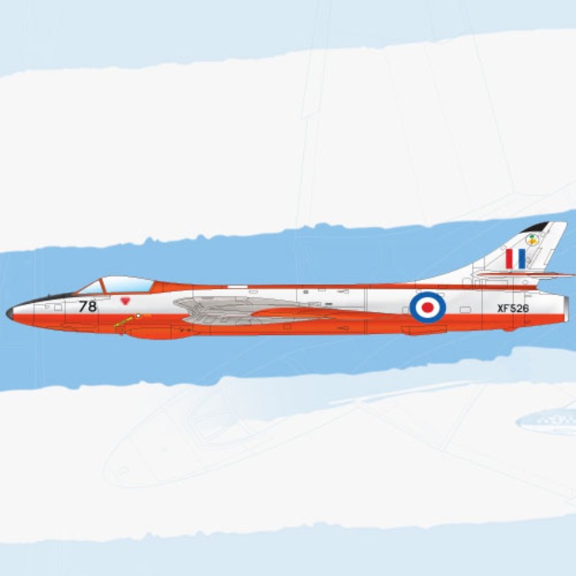 [1/48スケール]ホーカーハンター F.7 / FGA.9,アカデミープラモデル #12312