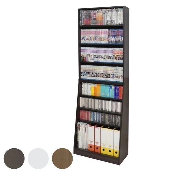 本棚 ホームシェルフ 大量収納 ハイタイプ 幅60cm