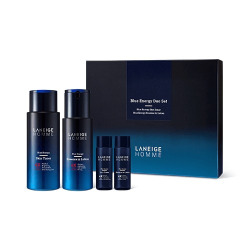 [LANEIGE/ラネーズ] Laneige Homme Blue Energy Duo Sets /ブルーエネルギー2種セット [韓国産]