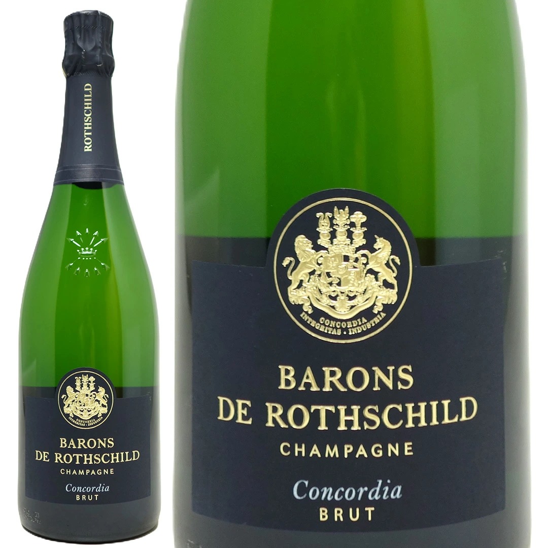 シャンパーニュ バロン ド ロスチャイルド コンコルディア ブリュット 箱なし 750ml バロン ロートシルト フィリップ 白泡 コク辛口 大人気 ^VABRB6Z0^ 6,261円