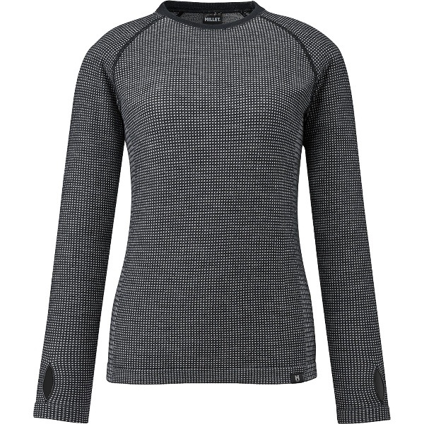 MILLET ミレー WAFFLE WOOL CRW W アウトドア アウトドアシャツ ウィメンズ MIV01915-N0247 レディース 長袖