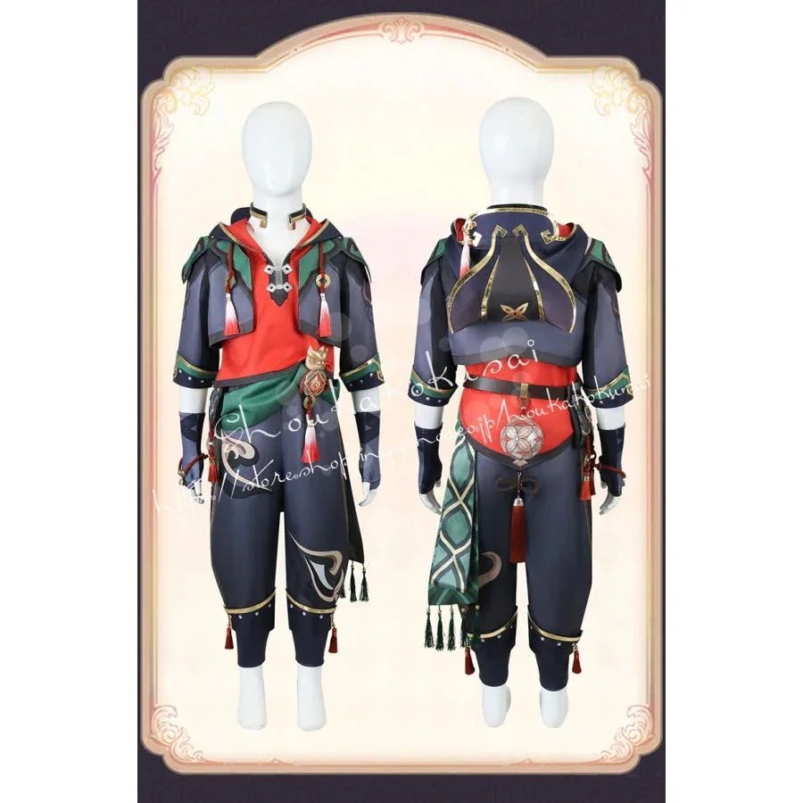 2026 新品 G 原 神 げん しん genshin 嘉明 ガミン 子供 コスプレ衣装 コスチューム 服 仮装 イベント ハロウィン クリスマス 文化 祭 変身 ステージ