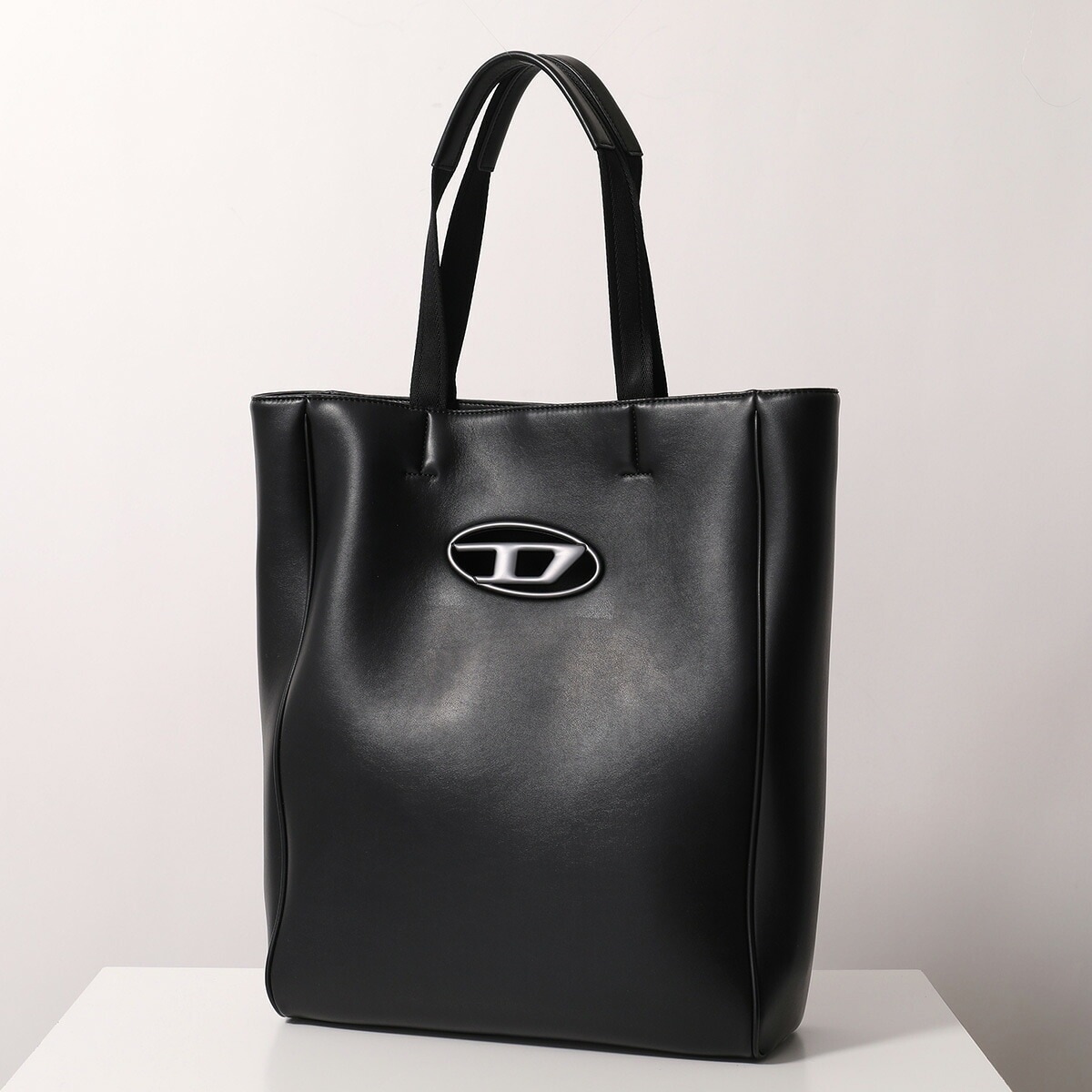 DIESEL ディーゼル トートバッグ HOLI-D SHOPPER NS X10099 P5925 メンズ レディース エコレザー オーバルD ロゴ 鞄 T8013