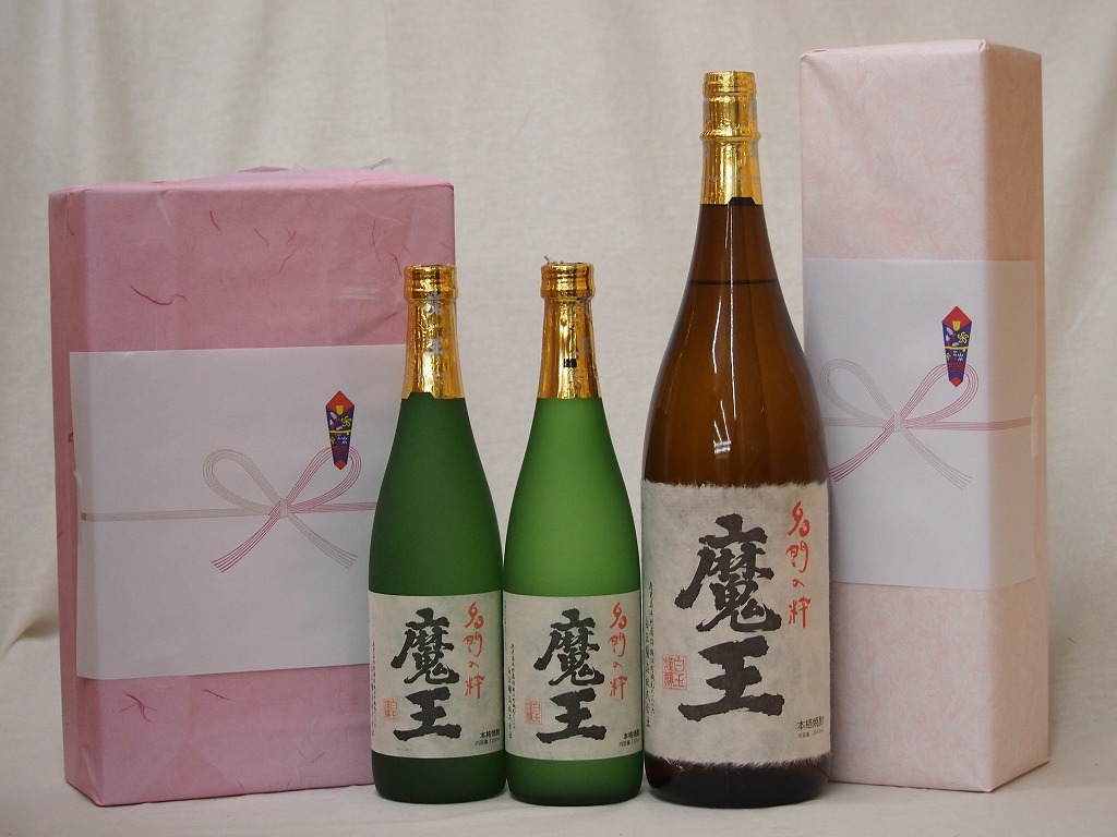 プレミアムな本格芋焼酎 魔王 720ml2 1800ml1