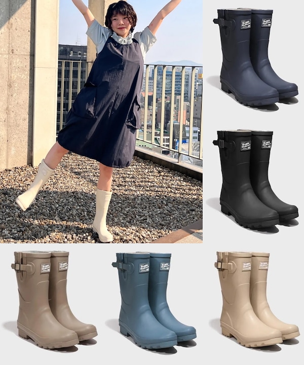 Qoo10 rockfish weatherwear ORIGINAL MATT レインブーツ