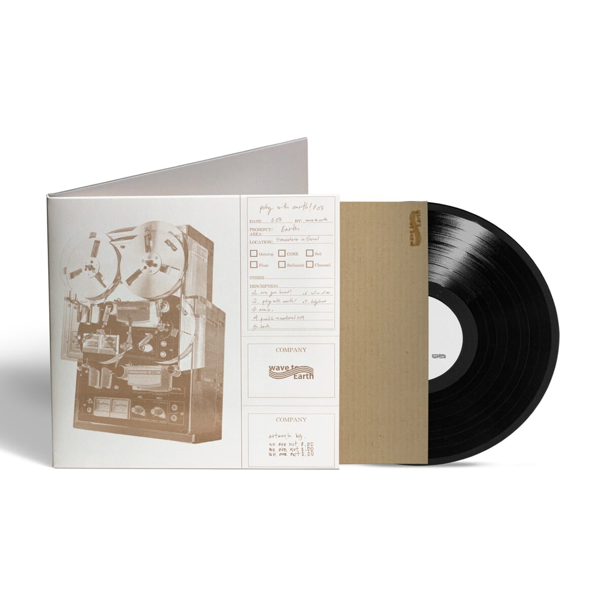 [レコード] wave to earth - play with earth! 0.03 [LP] / 웨이브 투 어스 / 公式 vinyl