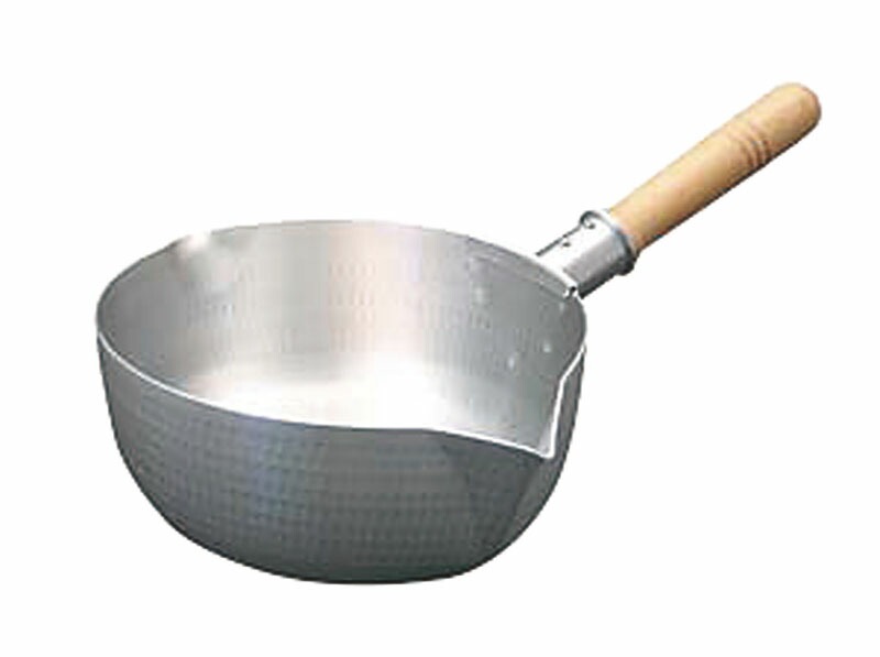 中尾アルミ製作所 アルミ打出雪平鍋 ペリカン口 18cm目盛付（1.6L）