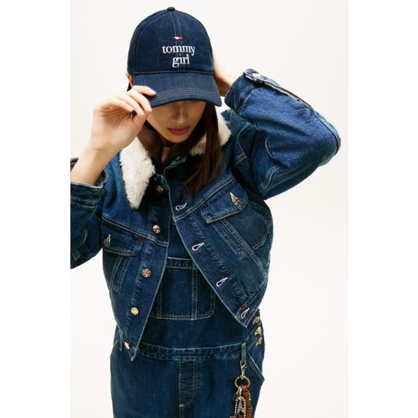 [TOMMY GIRL] 女性デニムボールキャップ T32G0AHT82TWT1 TOMMY JEANS