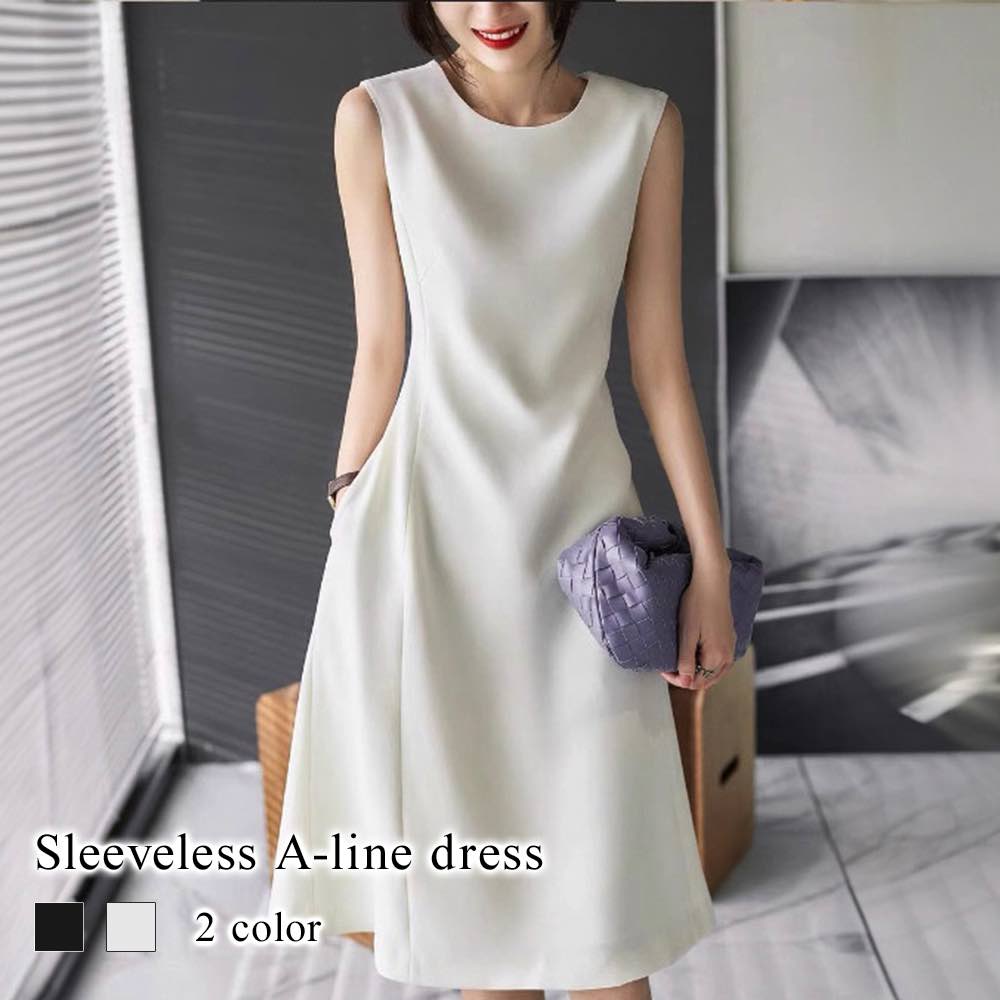 ワンピース レディース ノースリーブAラインワンピース ロング 大人 人気 50代 春 スカート 40代 夏 20代 安い アウトドア 前開き 薄手 ブランド しっかり トップス ルームウェア 大きい 4,784円