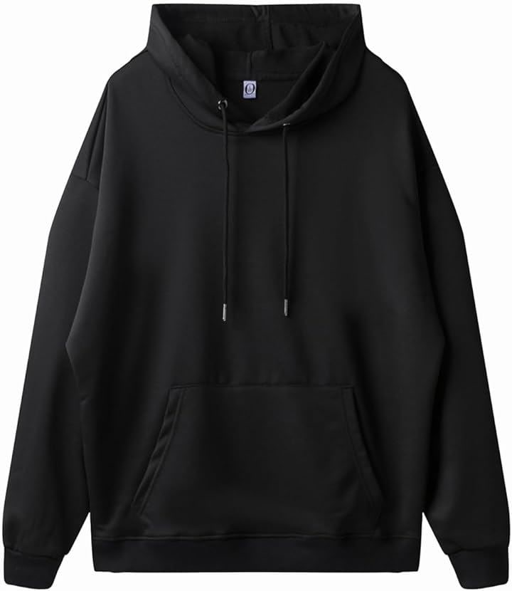 ルームウェア レディース パーカー 部屋着 ゆったり オシャレ 可愛い 長袖 フーディー フード付き(ブラック, XL)