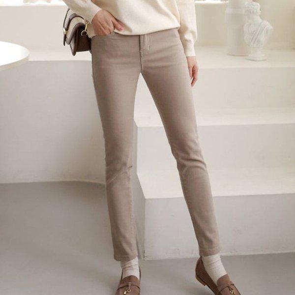 Hスタイル(MIZ)1123ピーチ起毛スキニーバンディングパンツ ピーチ起毛スキニースラックス 6,508円