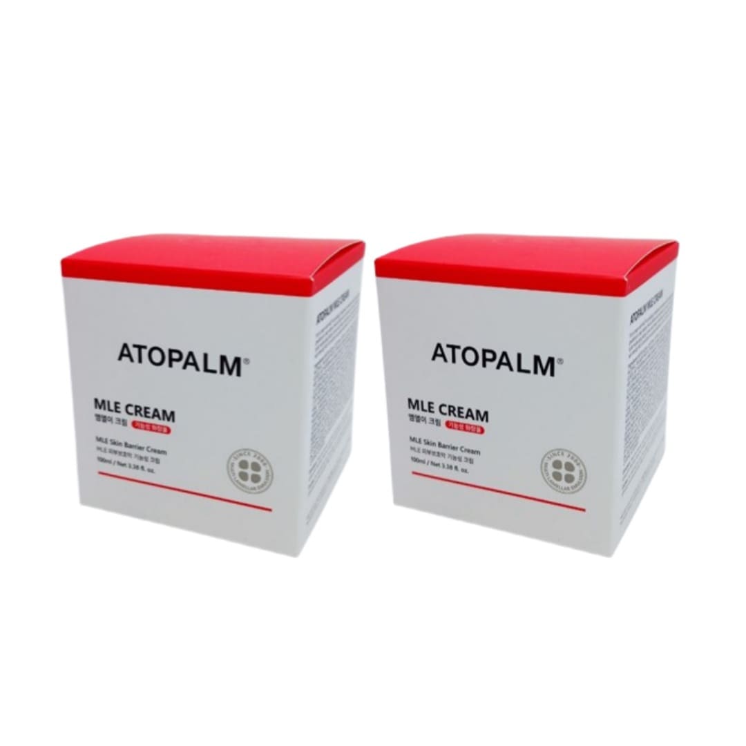 1+1 アトファーム MLE クリーム 高保湿クリーム 赤ちゃん 侵毒 高保湿クリーム 水分クリーム100ml 2個