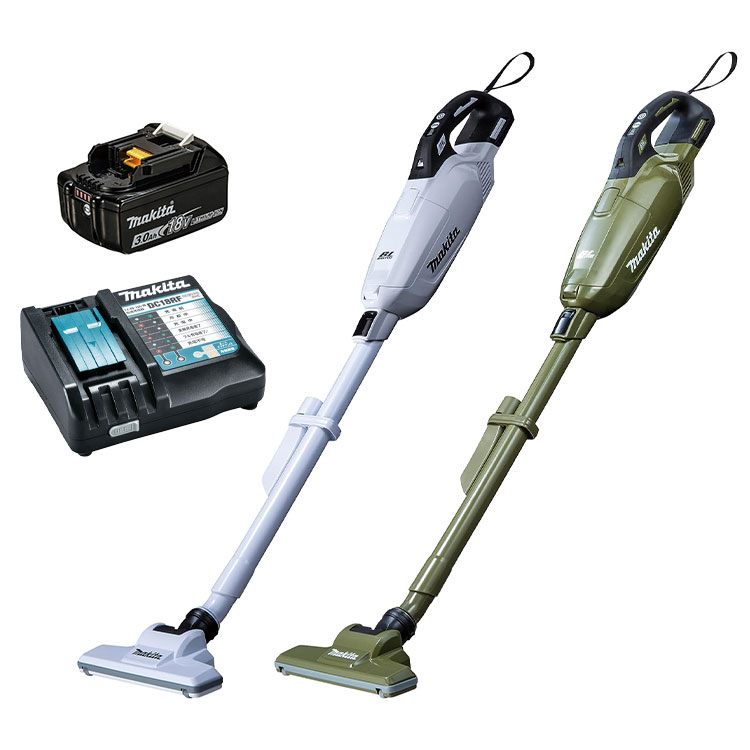 [正規店 1年保証] 掃除機 充電式 クリーナー CL285FDRFW CL285FDRFO 18V 紙パック式 【バッテリ 充電器 付属】 充電式クリーナ コードレス バッテリー ハイパワー