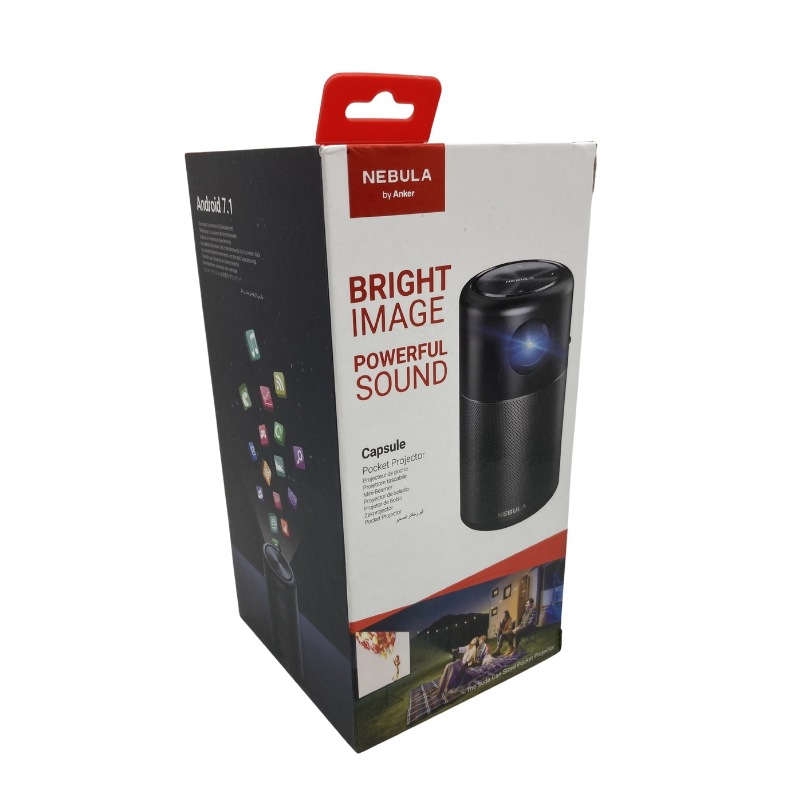中古 Anker Nebula Capsule (Android搭載モバイルプロジェクター ブラック