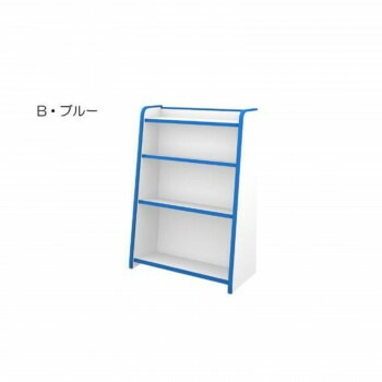 知育家具 EVAキッズシリーズ ほんだな 幅63cm GR-63H　B/ブルー