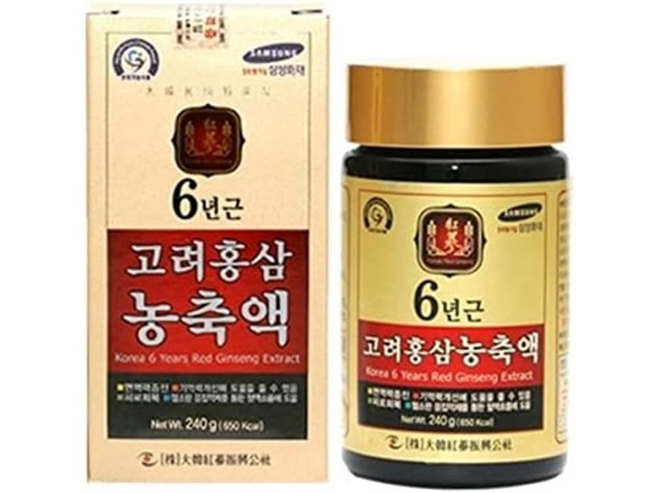 6年根 高麗紅参 濃縮エキス 240g