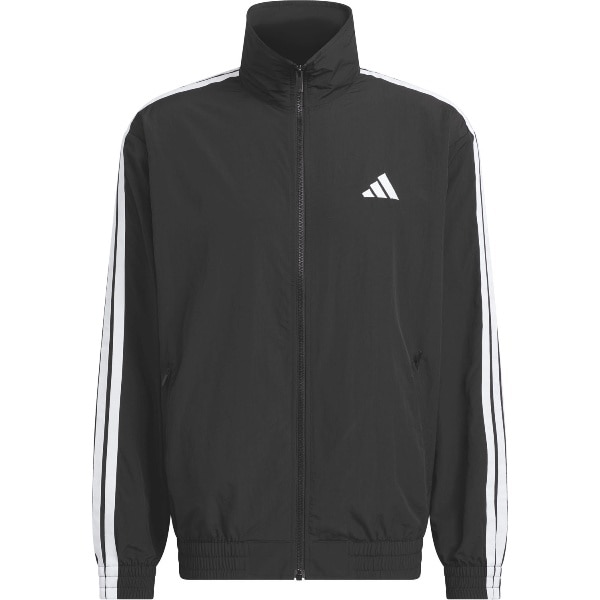 adidas アディダス スタジアム ライト ツイル ルーズフィット トラックジャケット トレーニングシャツメンズ IS973-KQ6938