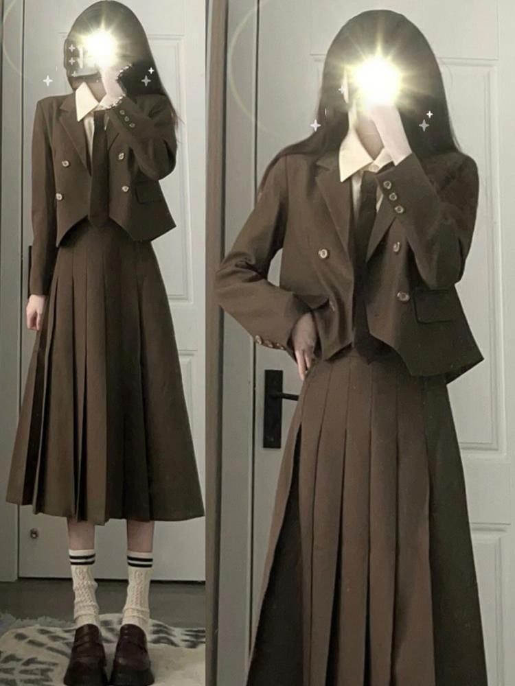 春秋 新作 二点セット 春アウター レディースファッション セットアップ スカート 入学式 卒園式 テーラード 2025福袋