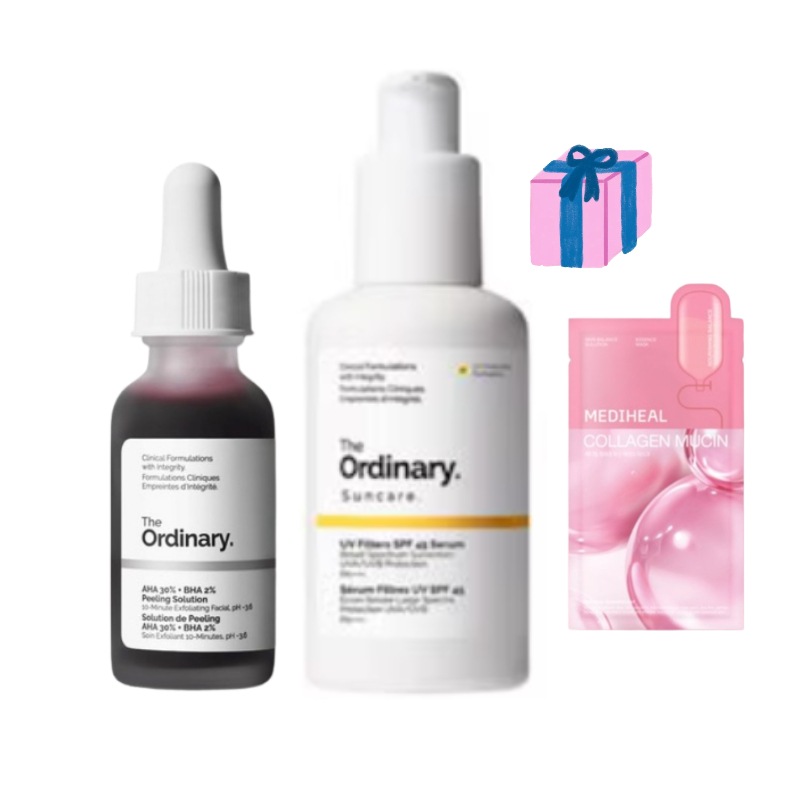 【公式/韓国正品】AHA30%+BHA2%ピーリング30ml＋UVフィルターズ SPF45 サンセラム60ml 毛穴 角質ケア 日焼け止め トーンアップ