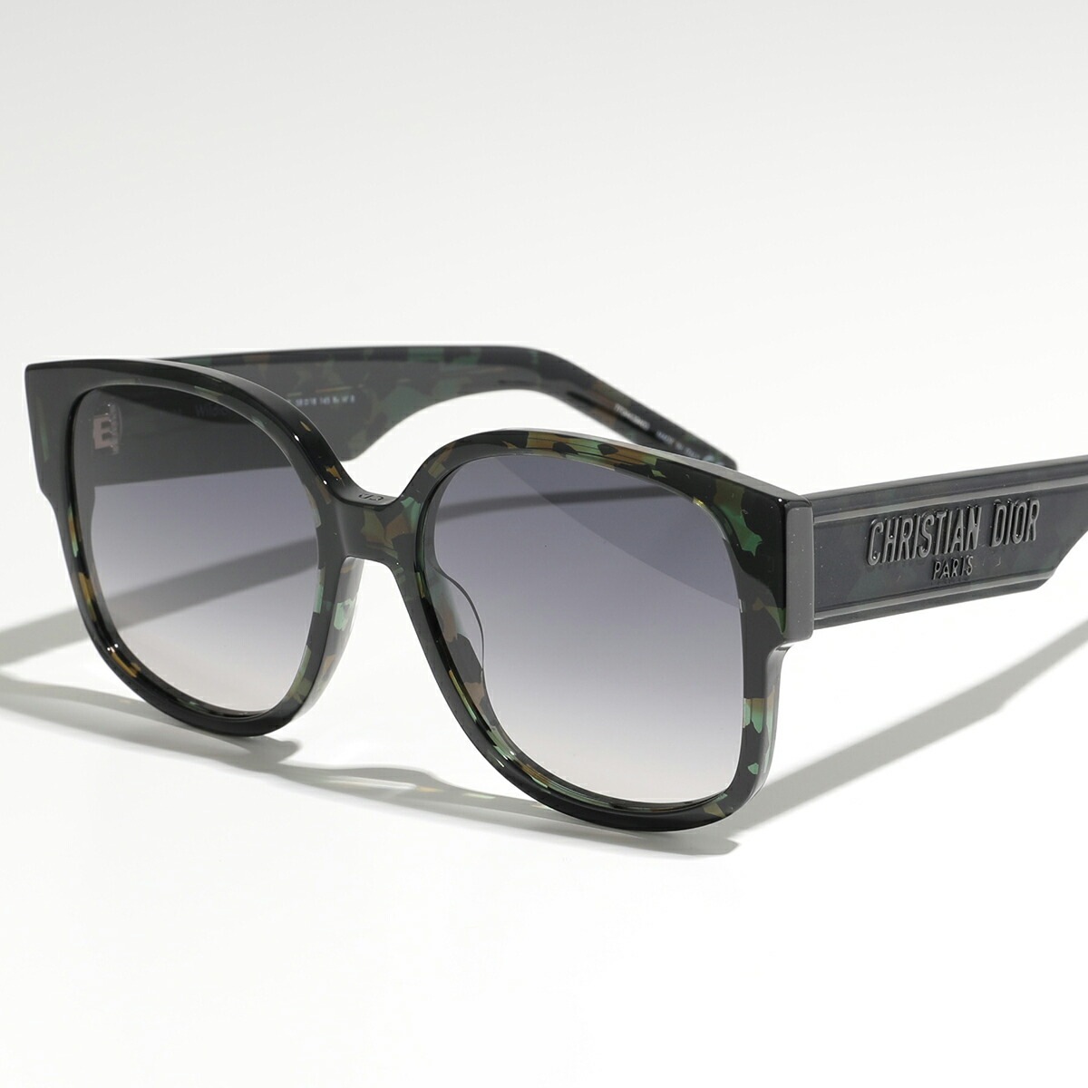 Dior ディオール サングラス Wilddior SU 27C1 CD40022U 56P レディース ウェリントン型 メガネ 眼鏡 ロゴ アイウェア ブラック他