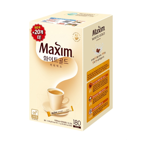ホワイト ゴールド コーヒーミックス (11.7g × 180個) 5,676円