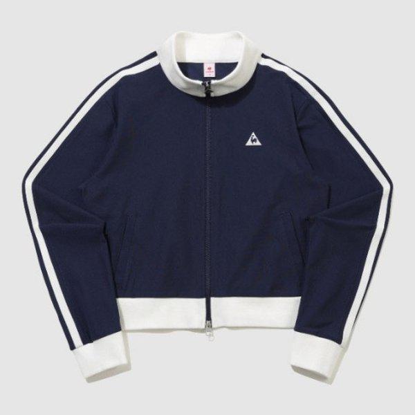 ジャージ VQA QR112LFT31-DNV 女性 サンデー クロップ トラックトップ / DARK NAVY