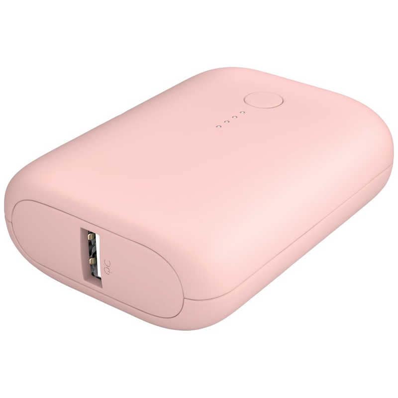 MOTTERU　モバイルバッテリー MOTTERU シェルピンク [10000mAh/ PD20W /2ポート /充電タイプ]　MOT-MB10001Z-PK