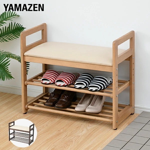 棚付き 玄関ベンチ SSB-70