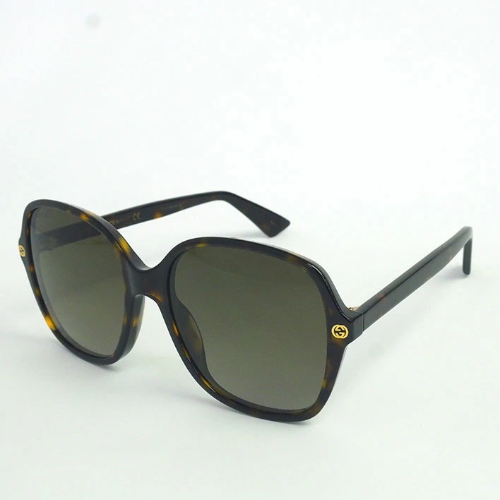 【新品同様】グッチ GG スクエア ビー 【レディースサングラス】