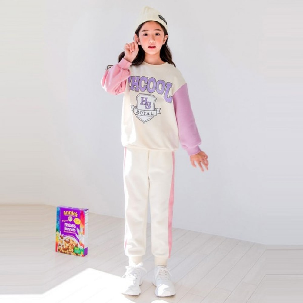 [バブルツリー] MARIO バブルツリースクールブラッシュドトップ＆ボトム