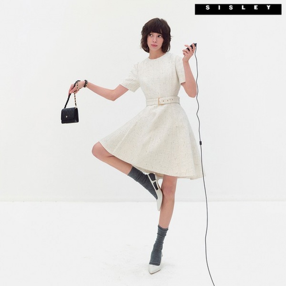 (シスレー) シスレーキャンディツイードドレスSAOP08311_IV