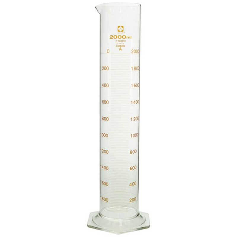 柴田科学 SIBATA メスシリンダー カスタムA 2L 0 2650020001