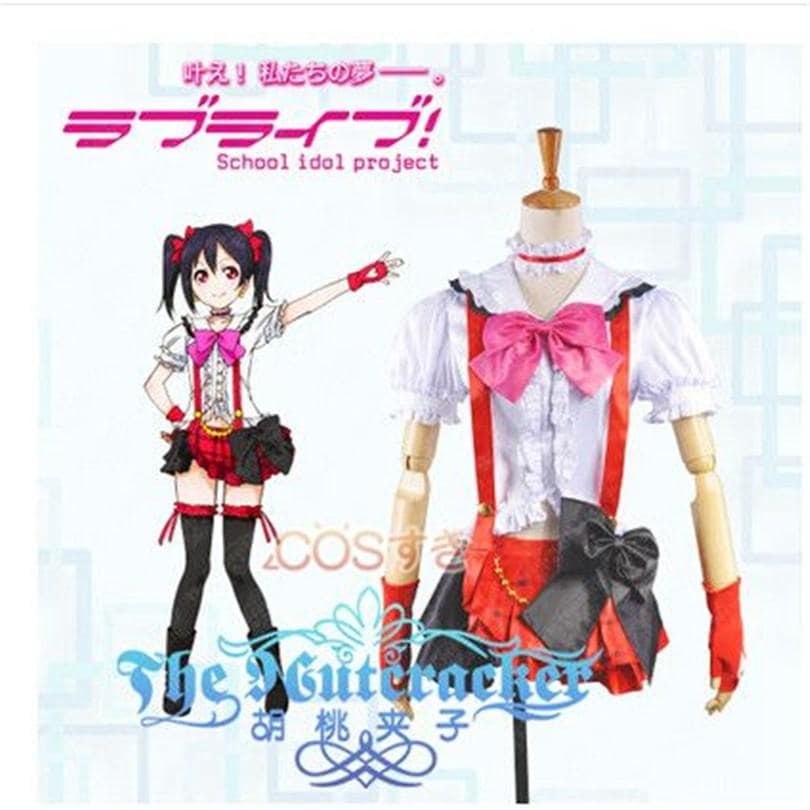 Love L! ラブライブ 矢澤 にこ やざわ にこ メイド服 演出服 風 コスプレ衣装 cosplay 仮装イベント アニメ パーティー