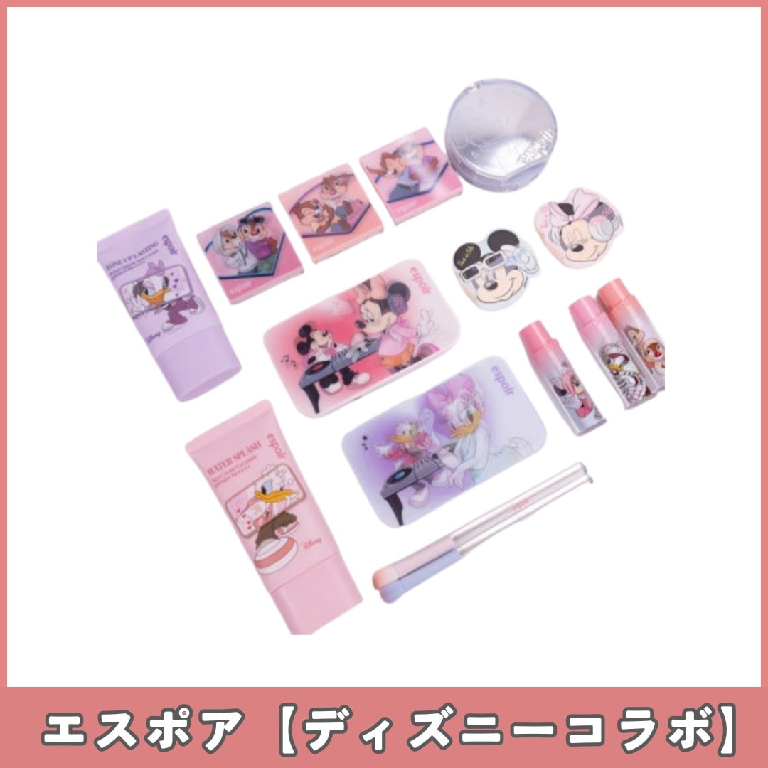 【ディズニーコラボ】 クッションファンデーリップチーク 4,700円