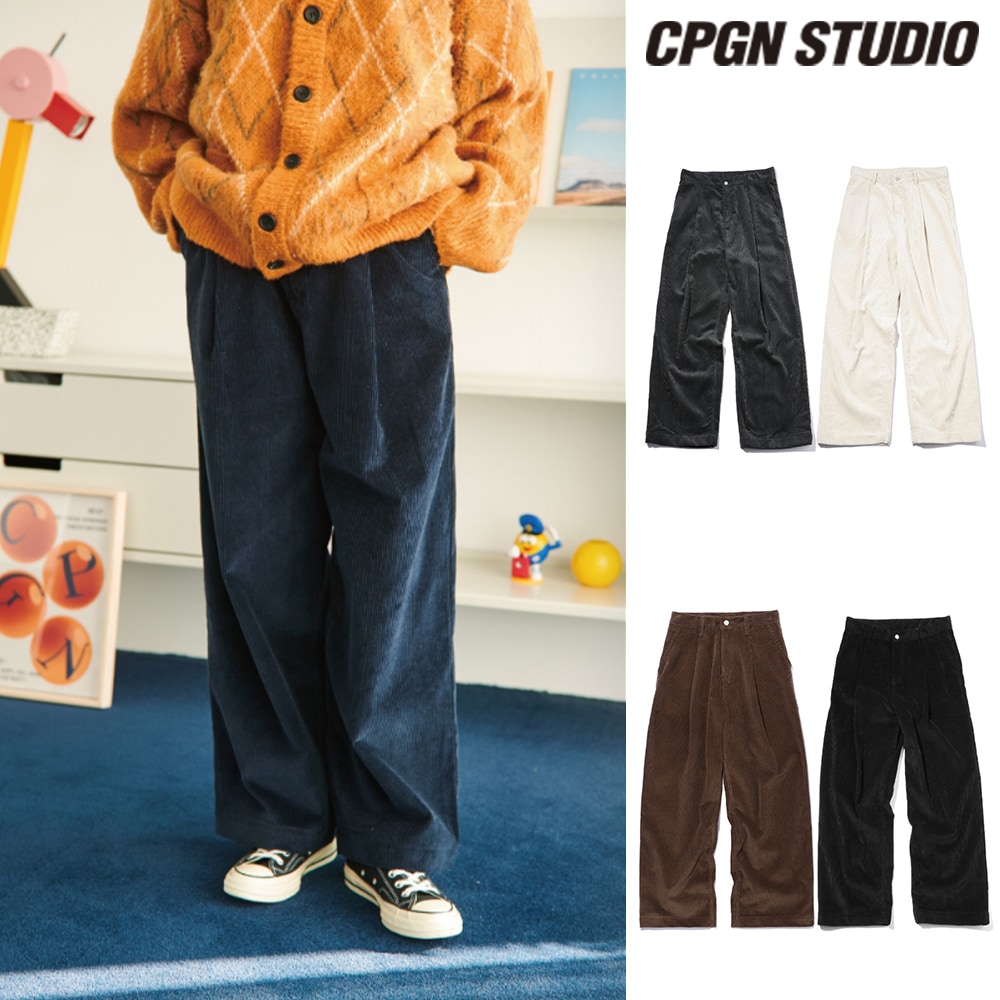 【CPGN STUDIO】 Balloon Wide Corduroy Pants