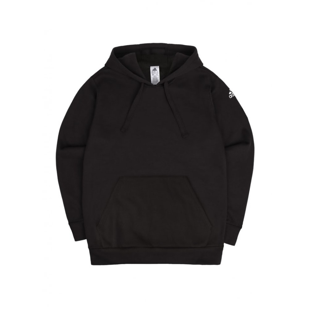 アディダスフリースプルオーバー起毛フード付きTシャツ AD-HD1 ブラック