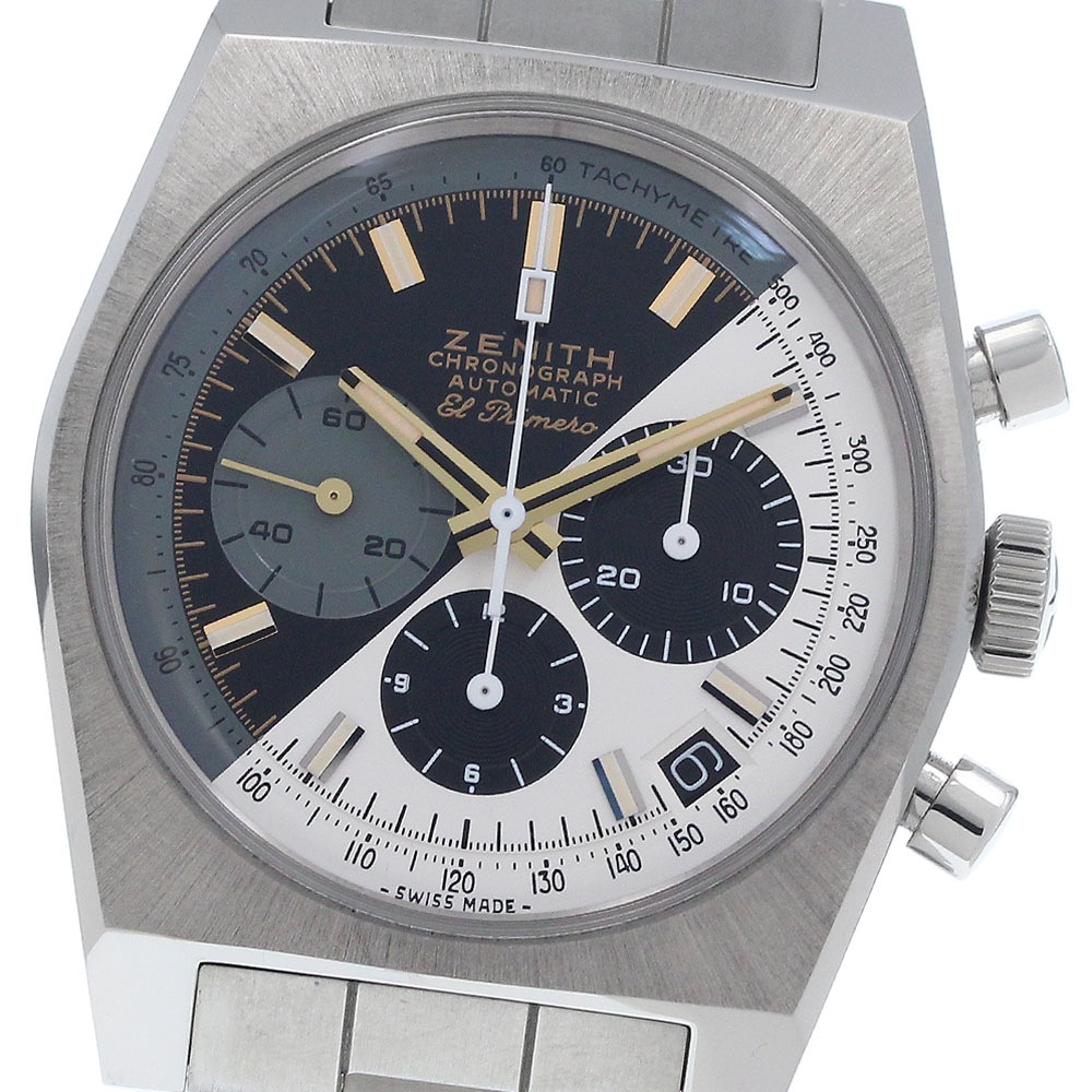 ゼニス ZENITH 95.L384.400/50.M384 クロノマスター リバイバル ルパン三世ファイナルエディション 自動巻き メンズ 保証書付き_940331【中古】