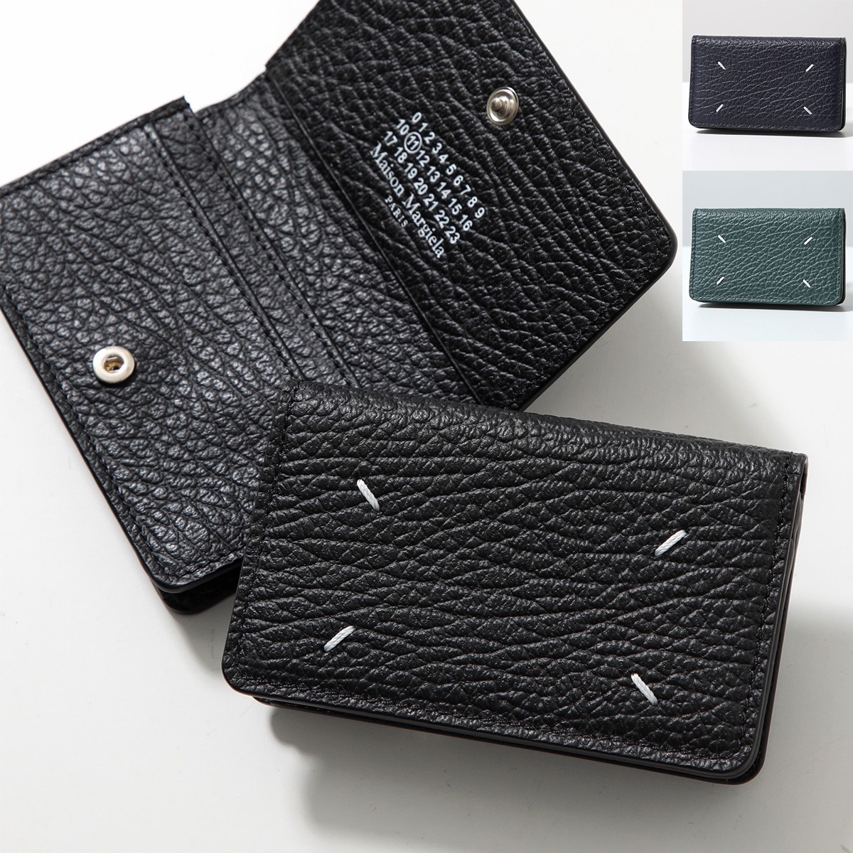 MAISON MARGIELA メゾンマルジェラ カードケース SA3VX0008 P4455 レディース レザー 名刺入れ パスケース カラー6色 SA3VX0008P4455T8013