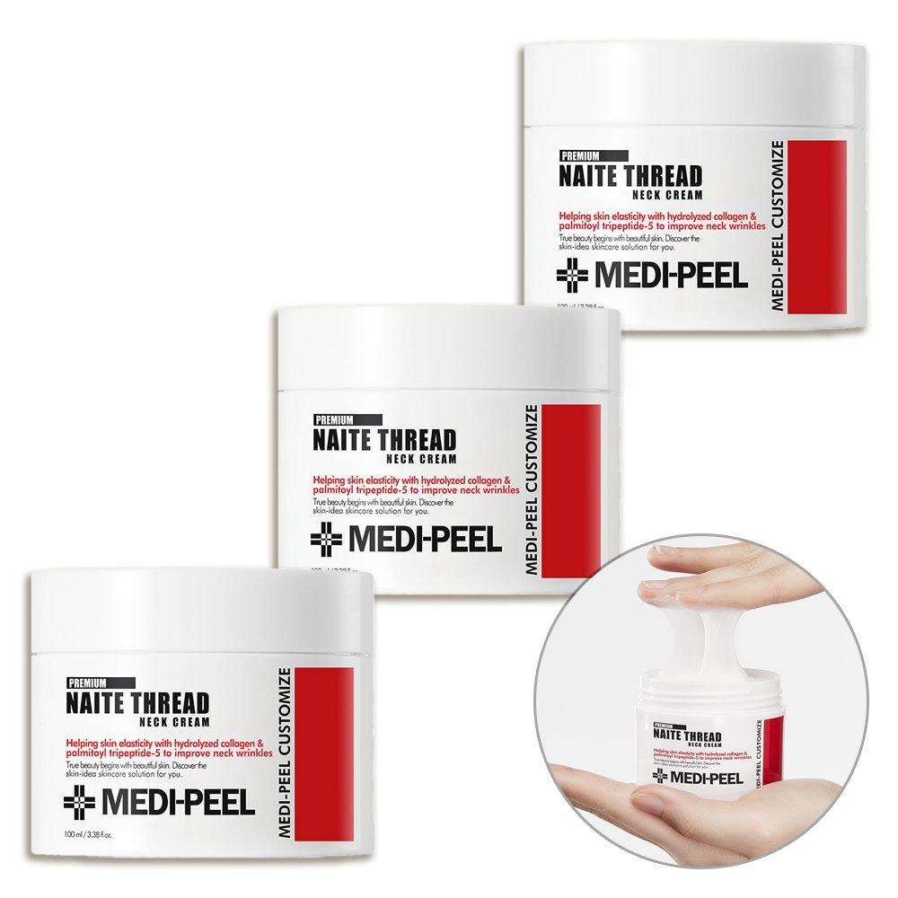 [1+1+1] メディピール ナイティー スレッド ネック クリーム 100ml /Medi-Peel