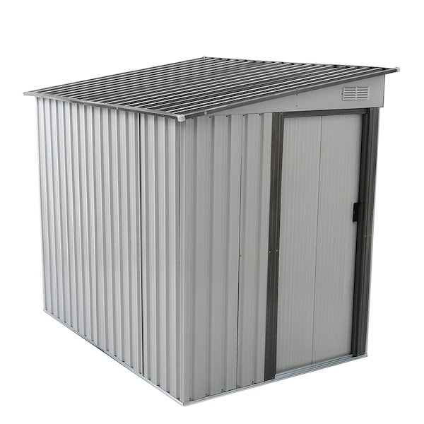 Qoo10] 【可動棚付き】物置 屋外 スチール 倉庫