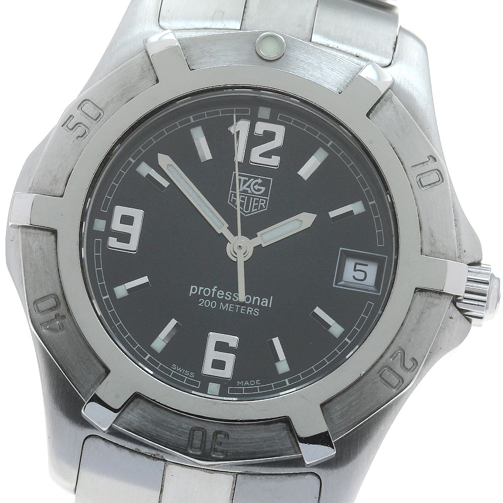 タグホイヤー TAG HEUER WN1110.BA0332 2000 エクスクルーシブ デイト クォーツ メンズ 保証書付き_878523【中古】