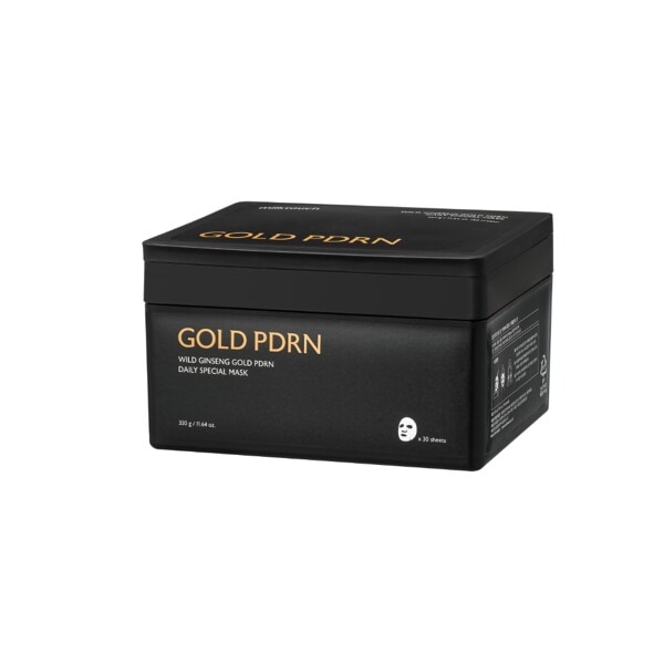 PDRN デイリースペシャルマスク, 30枚, 山参 ゴールド,フェイスパック /シートマスク /マスク/韓国コスメ
