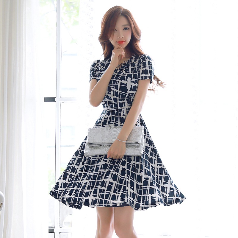 ワンピース レディース ミニスカート フレアスカート ミニ丈 ミニ ショート丈 ショート 袖あり