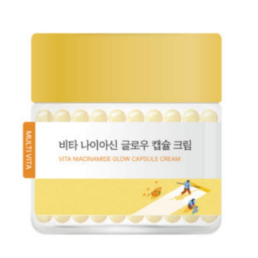 [正規品] ビタ ナイアシン グロー カプセル クリーム 50ml, 1個