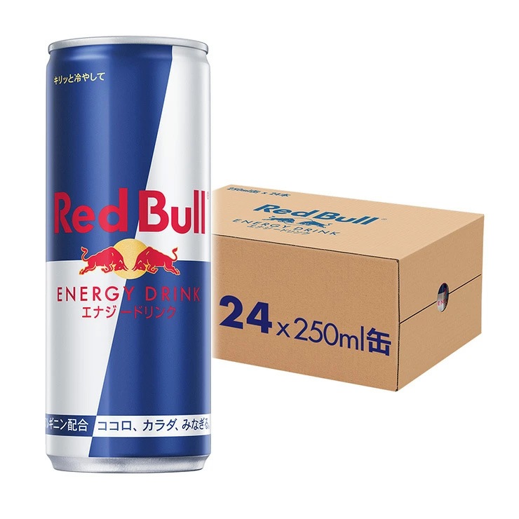 エナジードリンク 缶 250ｍl 24本 1ケース Red Bull 炭酸 栄養ドリンク まとめ買い