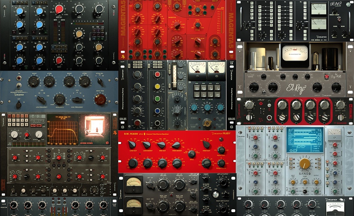 AA 150プラグインの完全セットAcustica Audio Ash Ultra Azure Big Ceil Coral Baxter EQ Diamond Dynamic Saturator