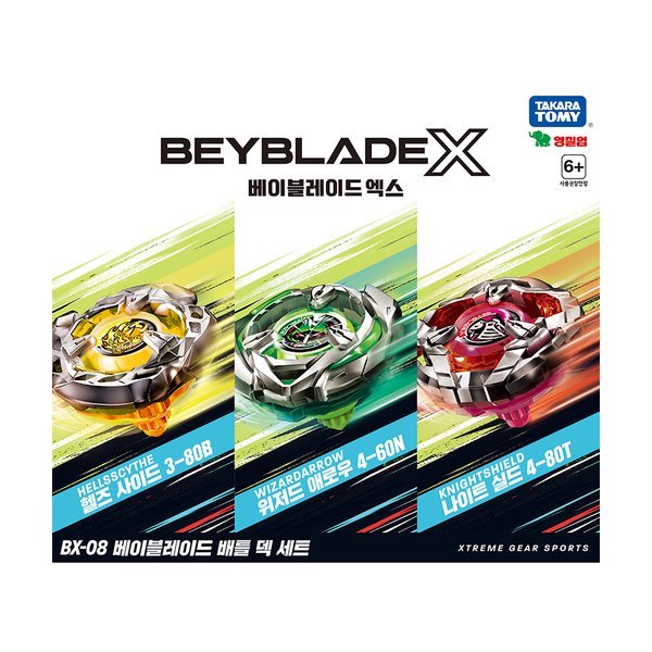 ベイブレードX BX-08 ベイブレード バトルデッキセット