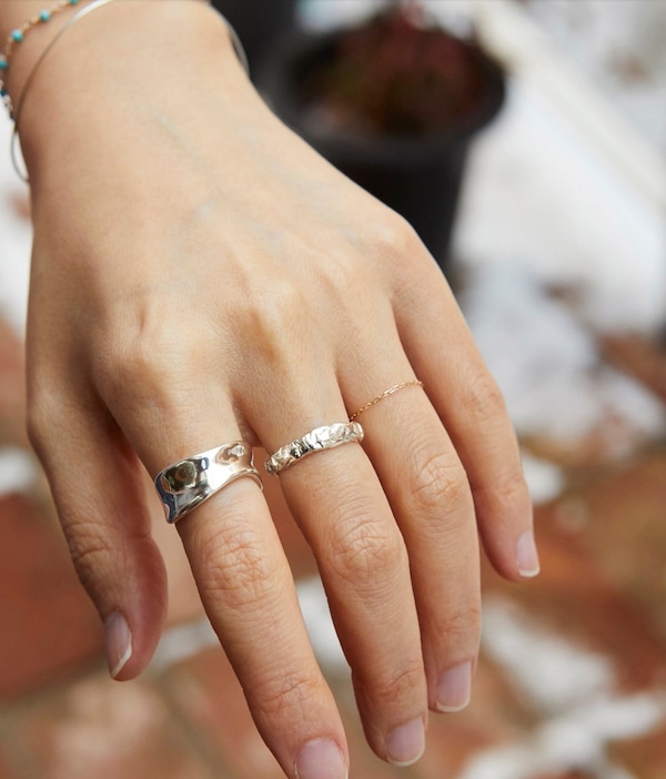 【HANNA543】R536 RING リング ★ BTS ジミン着用 ★JIMIN着用 Qoo10 HANNA543 [BTS ジミン着用] R536 一粒ジ