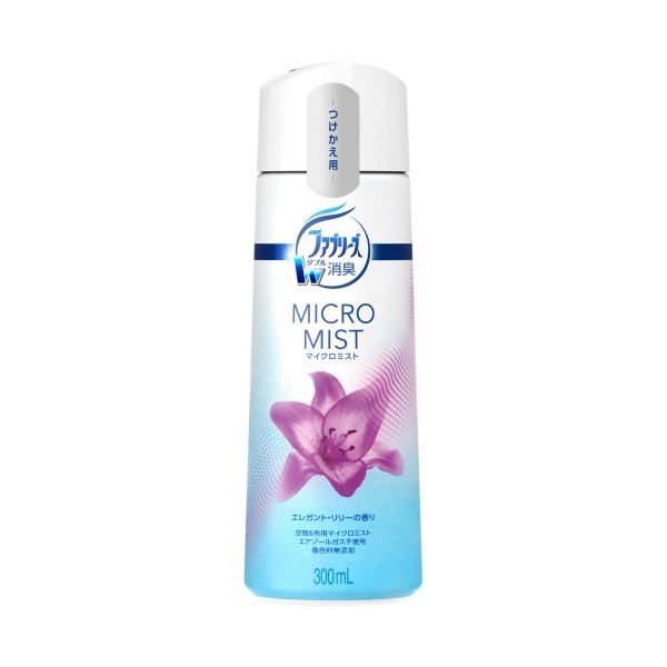（まとめ）P＆G ファブリーズマイクロミスト エレガントリリーの香り つけかえ用 300ml 1本10セット 7,865円